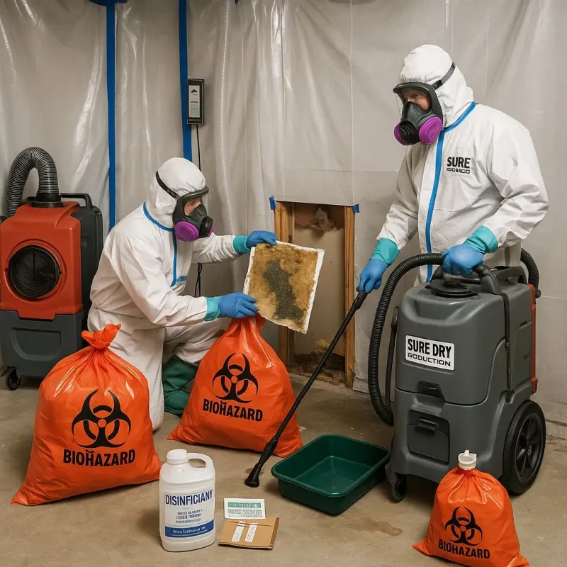 Contaminated Water Handling Protocols process in Andover, NY