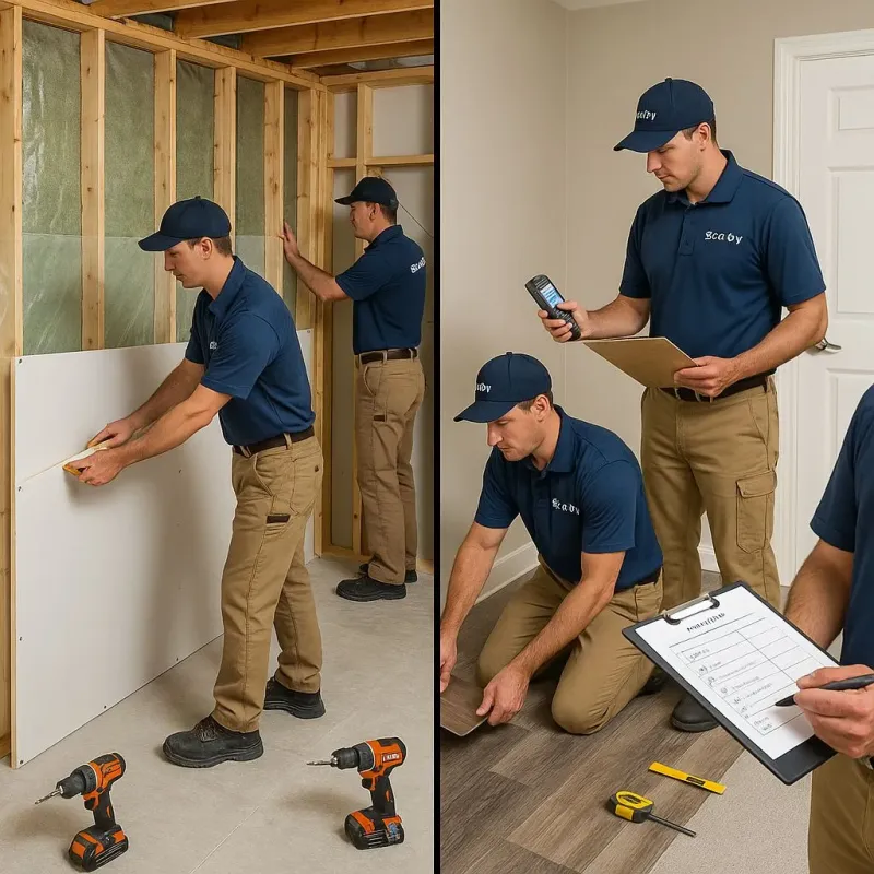 Repairs and Reconstruction process in Andover, NY